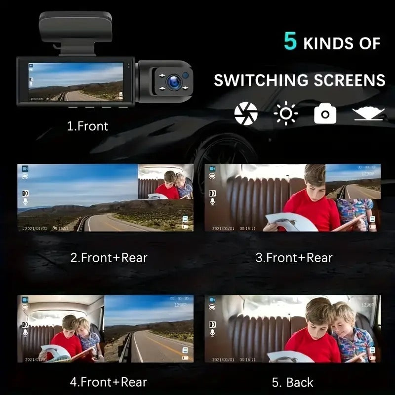 Dual Camera Dash cam