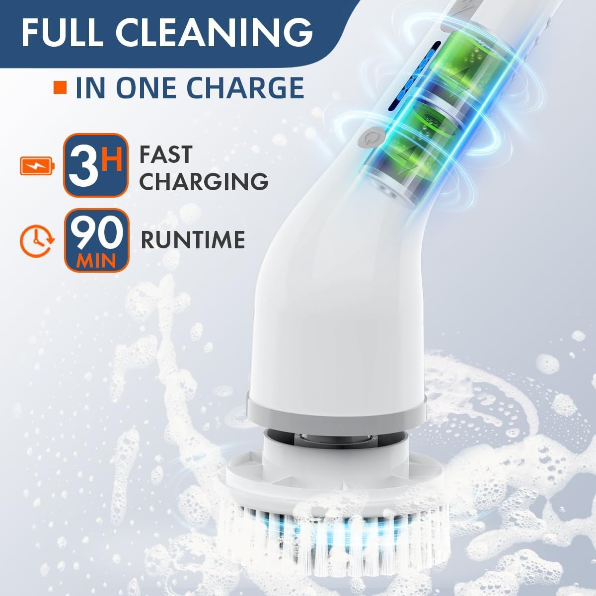 Electric cleaning brush